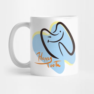 happy tooth Mug